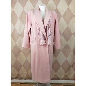 Julia Klein | Pink Coat + Scarf